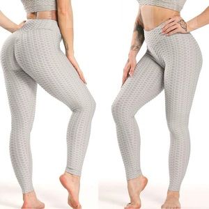 Textured Scrunch Bottom Leggings